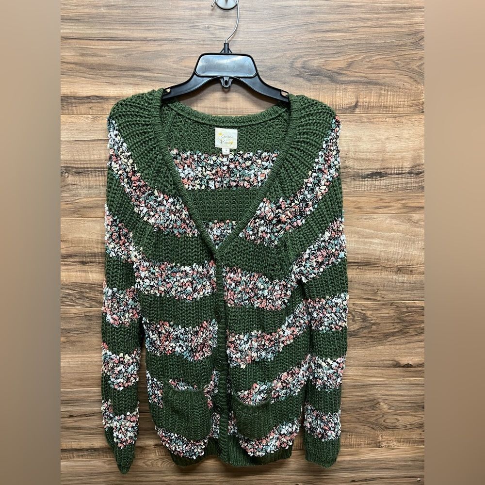 Golden poppy‎ medium cardigan